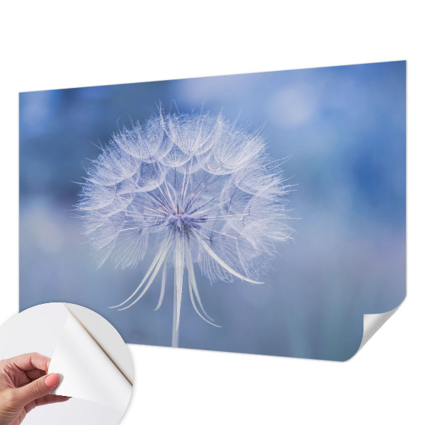 Samolepiaca fototapeta do spálne Modrá pochúťka