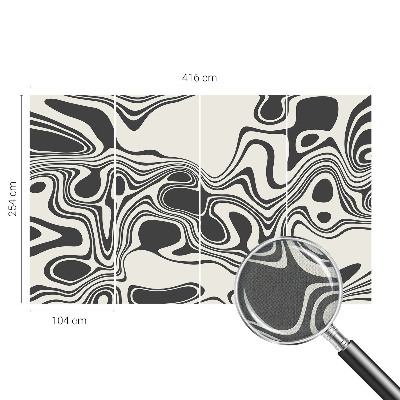 Samolepiaca fototapeta do detskej izby Dynamické čiary