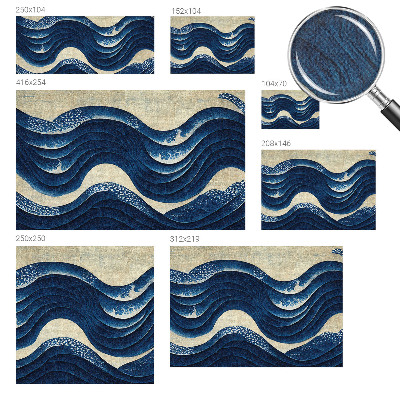 3D tapeta Oceánske formy