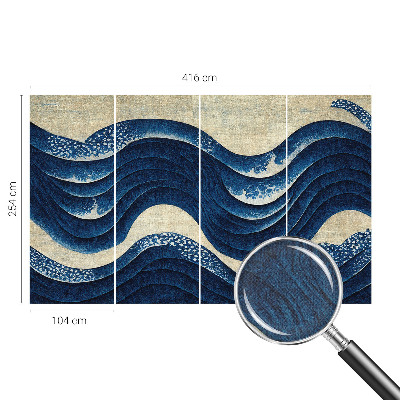 3D tapeta Oceánske formy