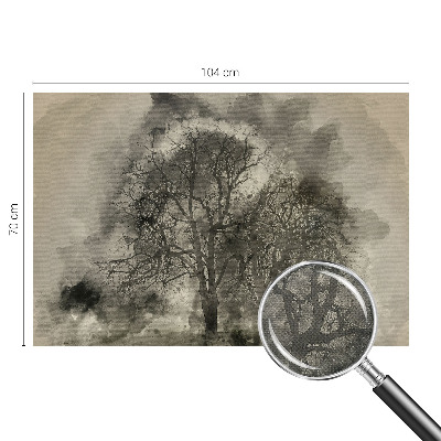 3D tapeta na stenu Tajomné stromy