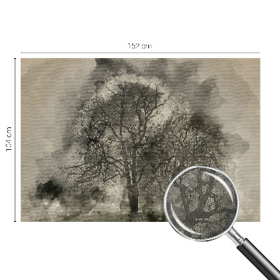 3D tapeta na stenu Tajomné stromy