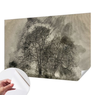 3D tapeta na stenu Tajomné stromy