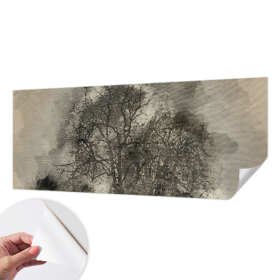 3D tapeta na stenu Tajomné stromy