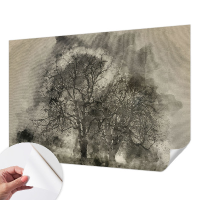 3D tapeta na stenu Tajomné stromy