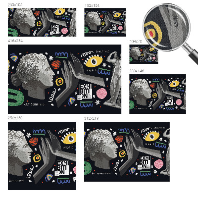 Detská fototapeta na stenu Farebná výstava