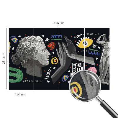 Detská fototapeta na stenu Farebná výstava