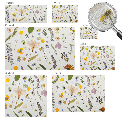 Tapeta do detskej izby Jarné kvety