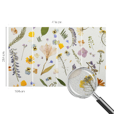 Tapeta do detskej izby Jarné kvety