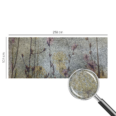 Fotografická tapeta do detskej izby Divoké kvety