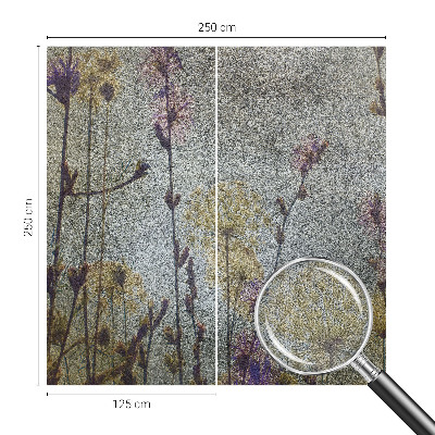 Fotografická tapeta do detskej izby Divoké kvety