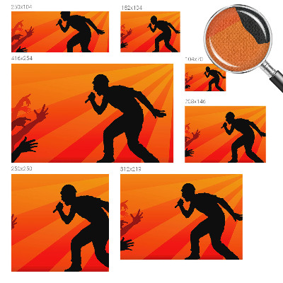 Detská tapeta Rytmická scéna