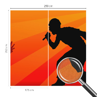 Detská tapeta Rytmická scéna