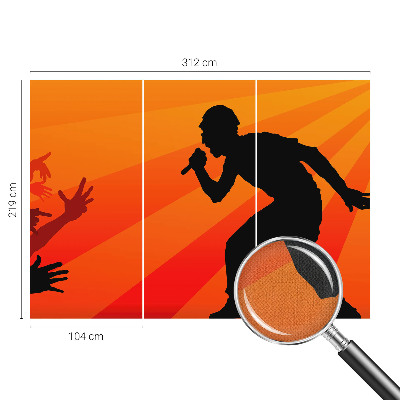 Detská tapeta Rytmická scéna