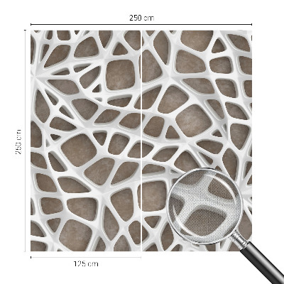 Moderná tapeta na stenu Čipkovaná sieť