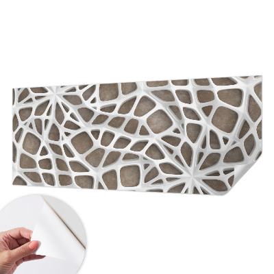 Moderná tapeta na stenu Čipkovaná sieť