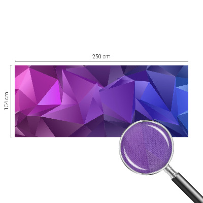 Fototapeta pre dievča Fialové trojuholníky