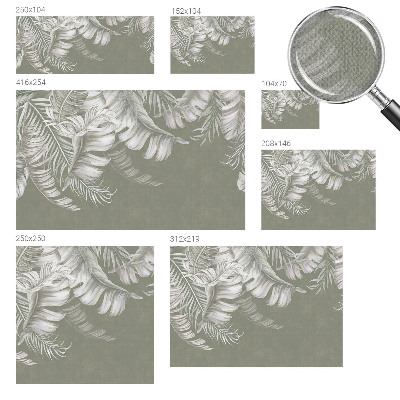 Samolepiaca fototapeta Jemné listy