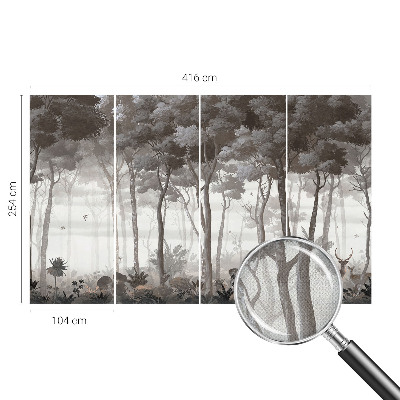 Samolepiaca tapeta Lesná mágia