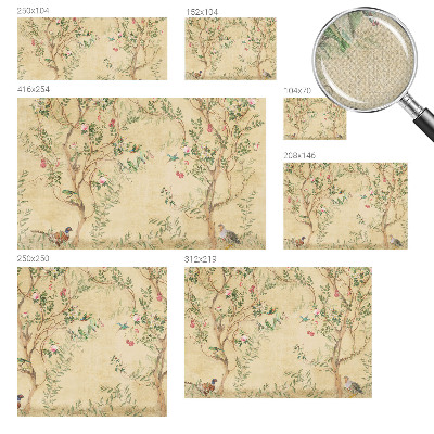 Moderná tapeta na stenu Kvetinové akcenty