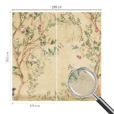 Moderná tapeta na stenu Kvetinové akcenty