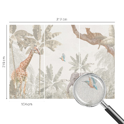 Samolepiaca fototapeta do obývačky Tropická oáza