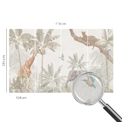 Samolepiaca fototapeta do obývačky Tropická oáza