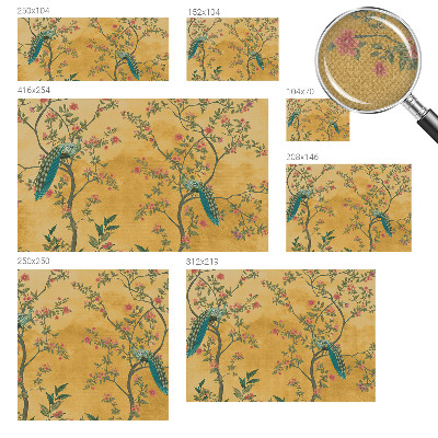 Samolepiaca fototapeta do spálne Pávy