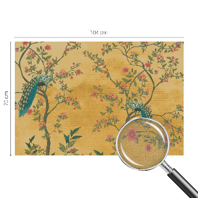 Samolepiaca fototapeta do spálne Pávy