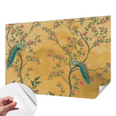 Samolepiaca fototapeta do spálne Pávy