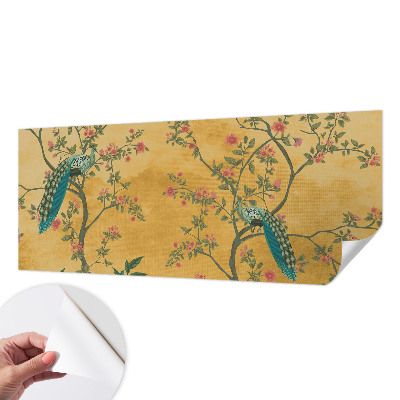 Samolepiaca fototapeta do spálne Pávy