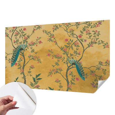 Samolepiaca fototapeta do spálne Pávy