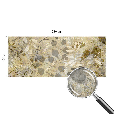 Samolepiaca fototapeta do detskej izby Listy vetvičky