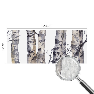 3D fototapeta Osikový les