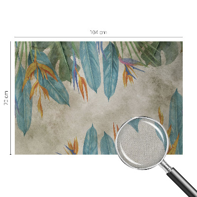 3D tapeta Tropické kvety