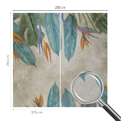 3D tapeta Tropické kvety