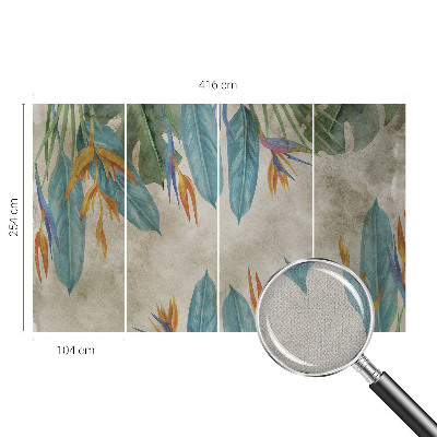 3D tapeta Tropické kvety