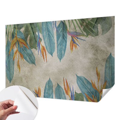 3D tapeta Tropické kvety