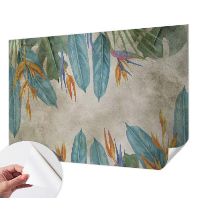 3D tapeta Tropické kvety