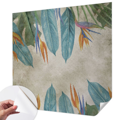 3D tapeta Tropické kvety