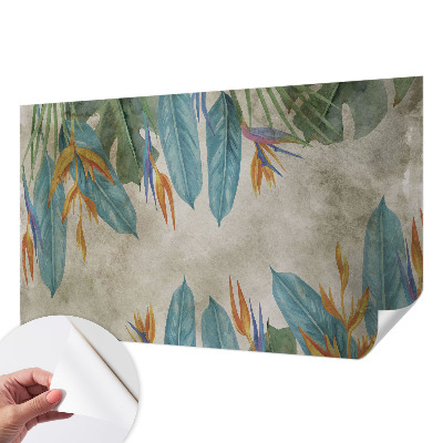 3D tapeta Tropické kvety