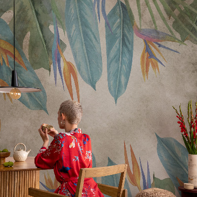 3D tapeta Tropické kvety