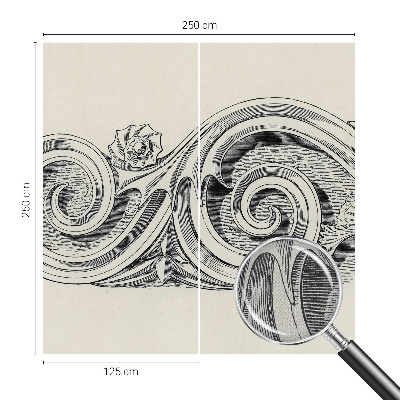 3D tapeta na stenu Rastlinná ozdoba