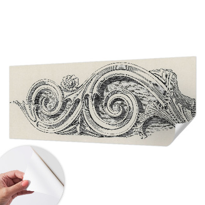 3D tapeta na stenu Rastlinná ozdoba