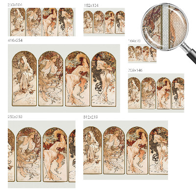 Fotografická tapeta do detskej izby Ženské póry