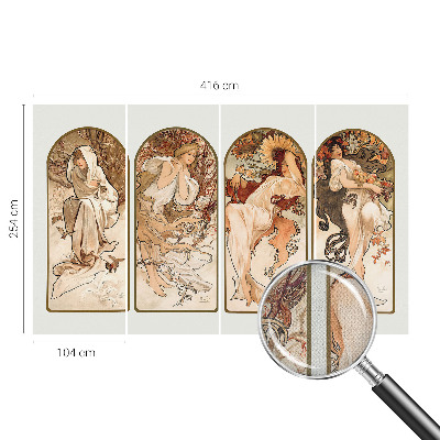 Fotografická tapeta do detskej izby Ženské póry