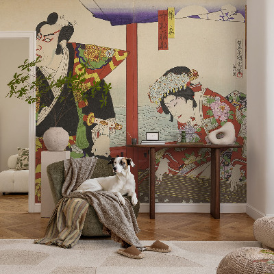 Fototapeta pre dievča Japonské divadlo