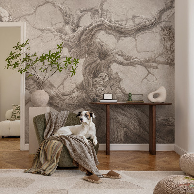 Tapeta do obývačky Nočné vtáky