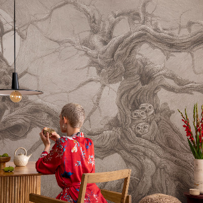 Tapeta do obývačky Nočné vtáky