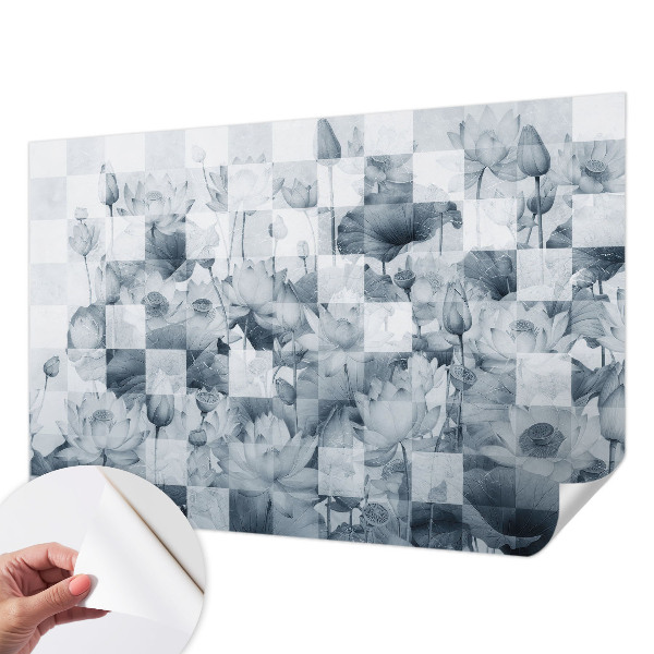 Moderná tapeta na stenu Lotosové kvety